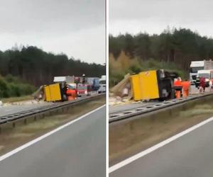 Wypadek na A4 Śląskie