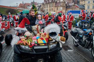 MotoMikołaje na ulicach Lublina! Odwiedzili dzieci w szpitalach