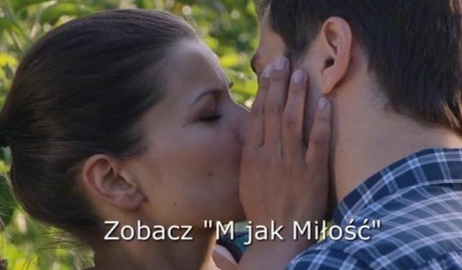 M JAK MIŁOŚĆ, odc. 939. Kasia (Agnieszka Sienkiewicz), Marek (Kacper Kuszewski)