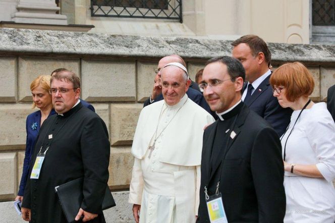 Jedyna wizyta papieża Franciszka w Polsce. Odwiedził Kraków, Częstochowę i Oświęcim