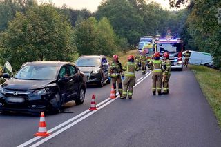Poranny wypadek na DW935 w pow. raciborskim