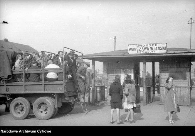 Warszawa. Dworzec Wileński dawniej i dziś