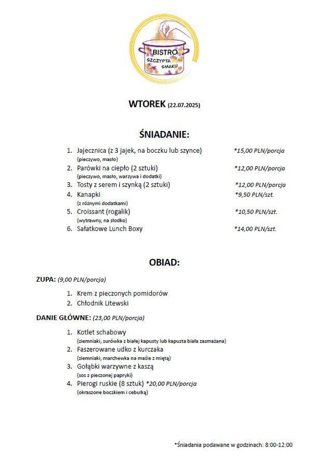 W Urzędzie Miasta Leszna otwarto Bistro Szczypta Smaku. Co można zjeść i za ile?