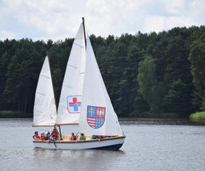 Półkolonie z WOPR nad zalewem w Cedzynie koło Kielc