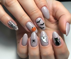 paznokcie na hallowen