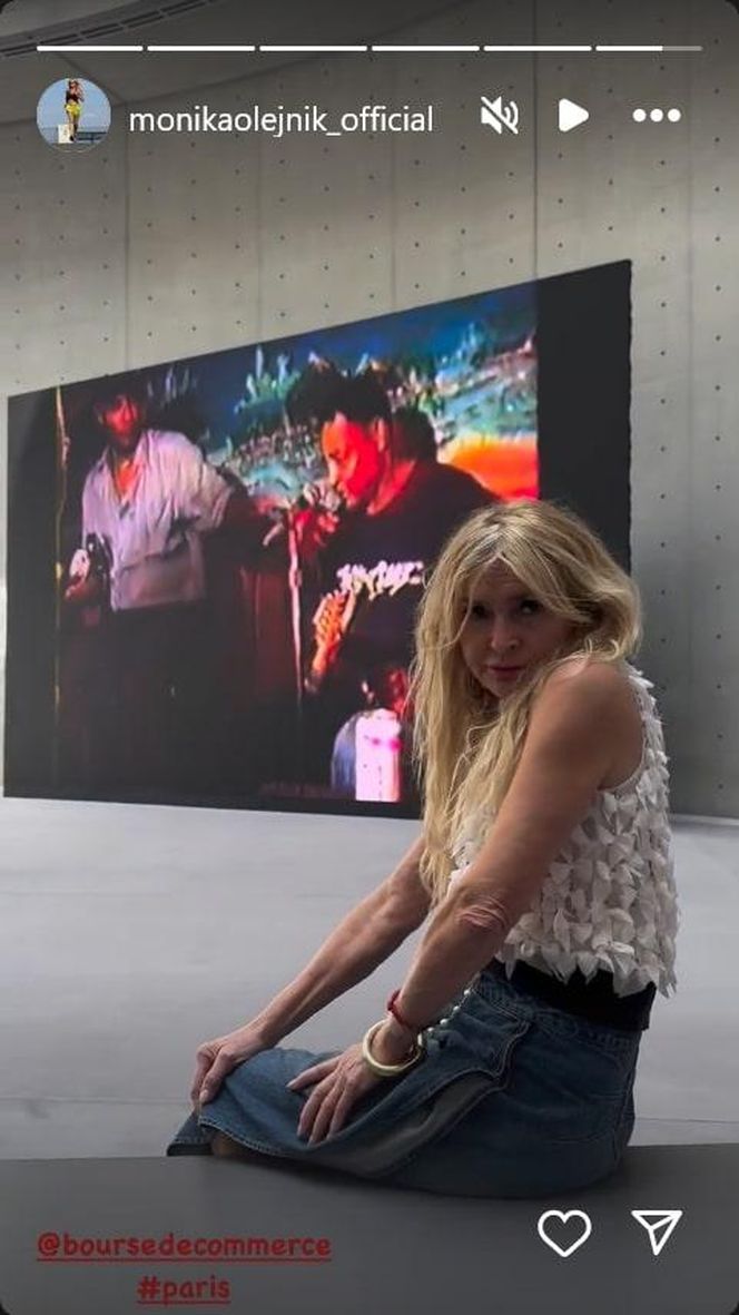 Monika Olejnik pręży biust w wydekoltowanej sukni. Co za sylwetka!