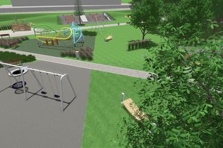 Nowy plac zabaw na rzeszowskich Bulwarach [WIZUALIZACJA]