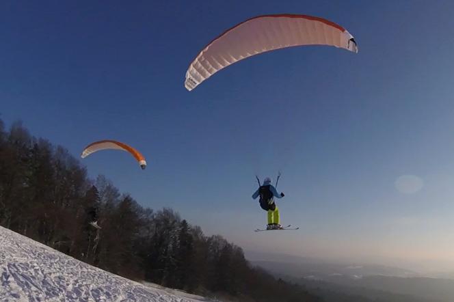 Snowgliding - nowy sport zyskuje popularność w Bieszczadach