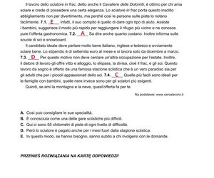 Matura 2025 włoski: ODPOWIEDZI do wszystkich zadań, gotowe rozwiązania matury z włoskiego - Formuła 2023 [7.05.2025]	