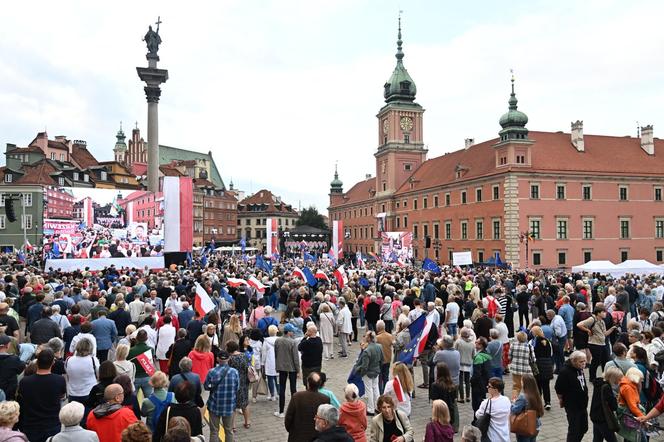 Wiec Donalda Tuska 4 czerwca w Warszawie