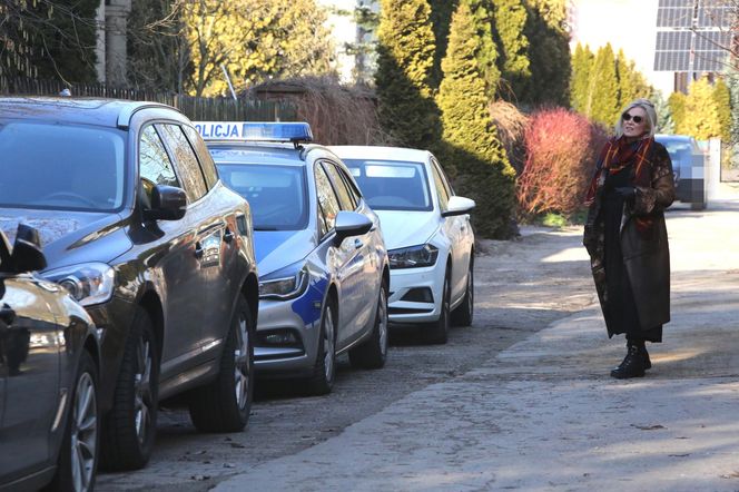 Sylwia Wysocka z komornikiem do bylego