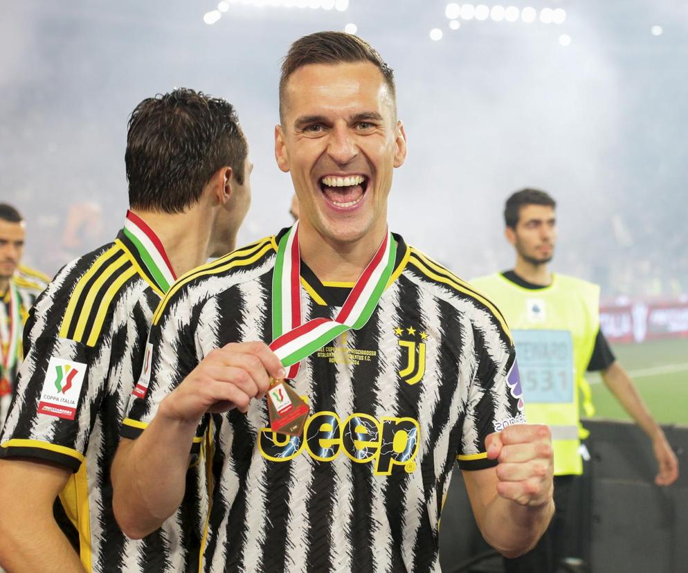 Arkadiusz Milik. Juventus zdobył Puchar Włoch