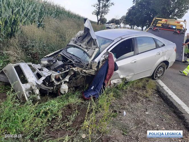 Pijak uciekł po spowodowaniu wypadku