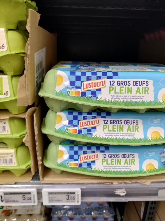 Ceny produktów w Auchanie we Francji 