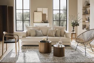 Salon w stylu modern farmhouse