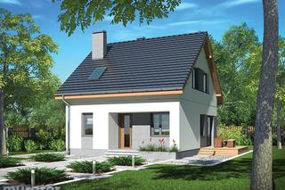 Projekt:  M250 Blady świt, autorka porjektu: arch. Katarzyna Słupeczańska 