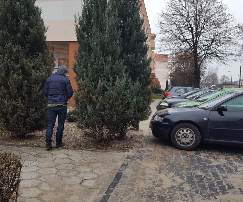 Parkingowy absurd na osiedlu Rejtana w Lesznie 