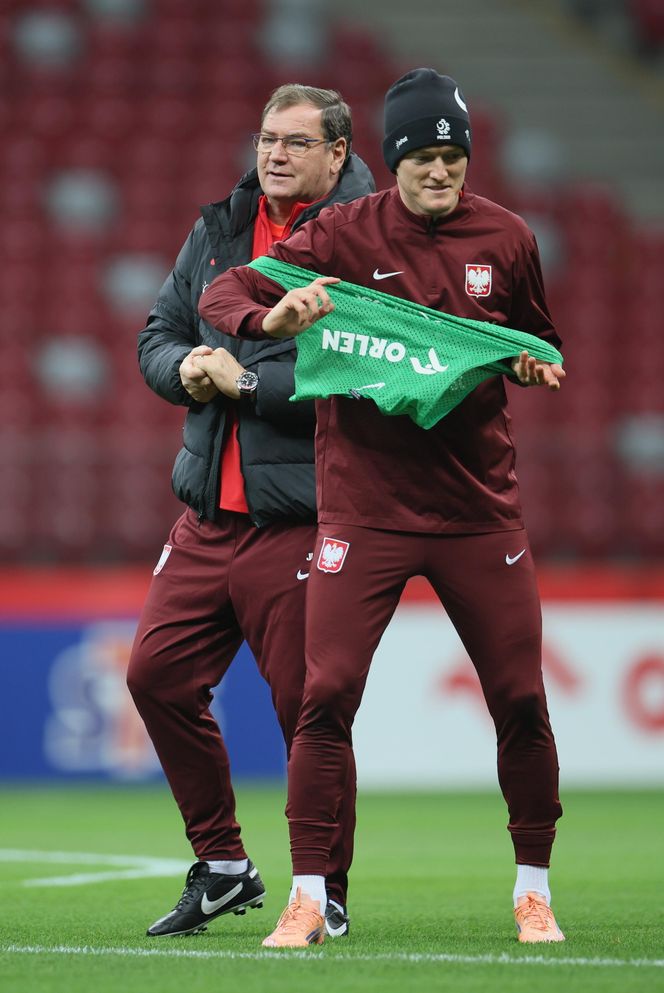 Trening reprezentacji Polski w Warszawie (12.11.2025)