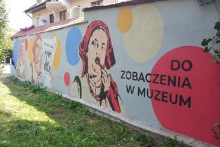 Leszno ma kolejny mural. Powstał na murze naprzeciwko I LO