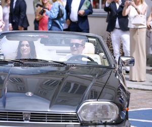 Ślub jak z bajki! Syn Marioli Bojarskiej-Ferenc powiedział tak. Panna młoda nie ukrywała brzuszka