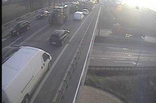 Uwaga, korki we Wrocławiu!  Rolnicy wyjeżdżają z miasta, gdzie jest największy zator? 