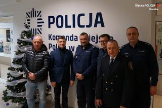 Chorzów: Honorowy Konsul Litwy w Ukrainie odwiedził komendę policji