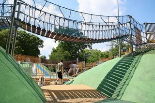 Plac zabaw w Parku Ujazdowskim