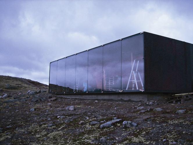 Pawilon obserwacyjny w Górach Skandynawskich