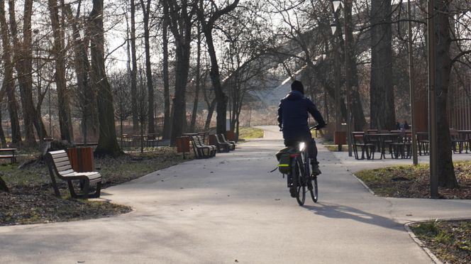 Mieszkańcy Lublina poczuli wiosnę. Na termometrach było ponad 20 stopni! Wiosenna odsłona Parku Ludowego w obiektywie