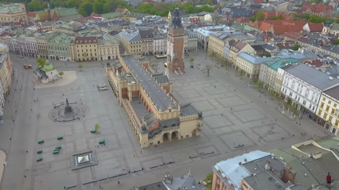 Wiosenny Kraków z lotu ptaka. To nagranie robi wrażenie! [ZDJĘCIA, WIDEO]