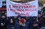 Protest pocztowców w Katowicach