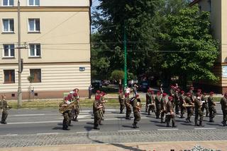 Parada wojskowa w Tychach