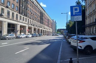 Ulica Krucza w Warszawie przed przebudową