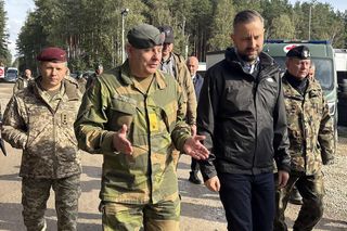 Otwarcie ośrodka szkolenia na potrzeby Siły Zbrojnych Ukrainy