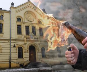 Ktoś próbował podpalić synagogę Nożyków w Warszawie! W ruch poszedł koktajl Mołotowa