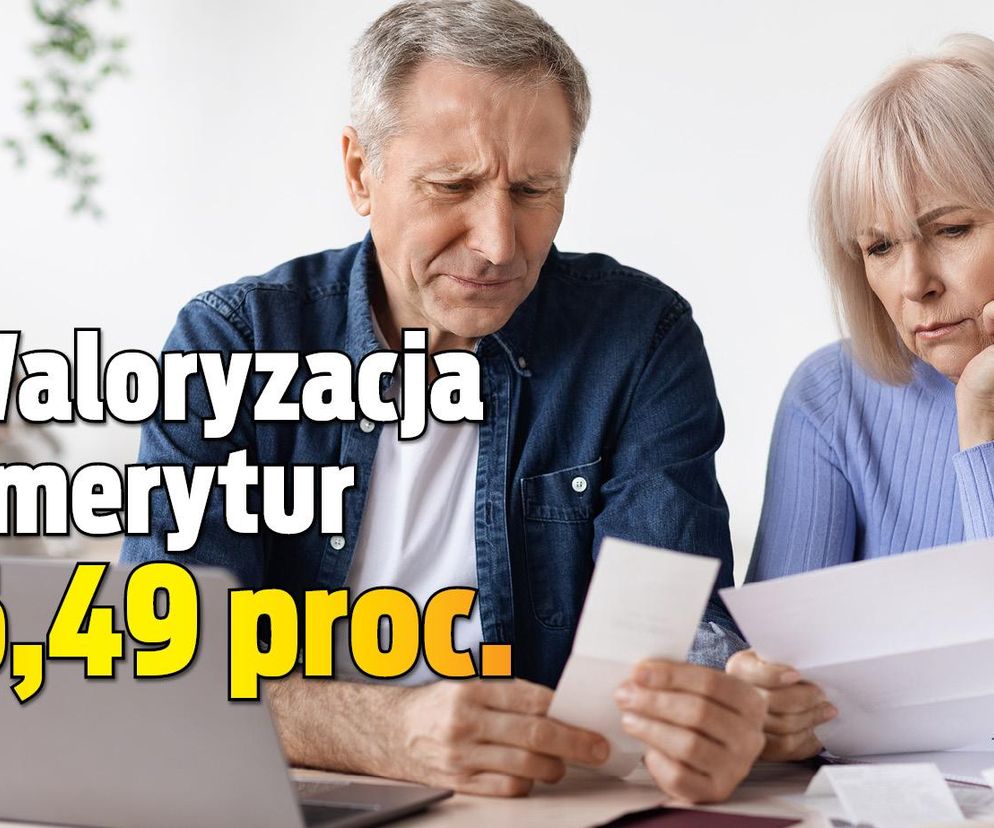 Waloryzacja emerytur o 6,49 proc.