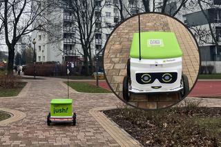 Robot zaskoczył przechodniów w samym centrum Warszawy. Wkrótce będzie dostarczał zakupy?