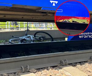 29-latek potrącony przez pociąg Intercity. Przejeżdżał przez tory na rowerze