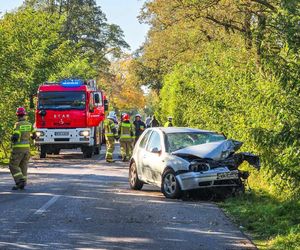 Wypadek na trasie Węgrów - Kosów Lacki