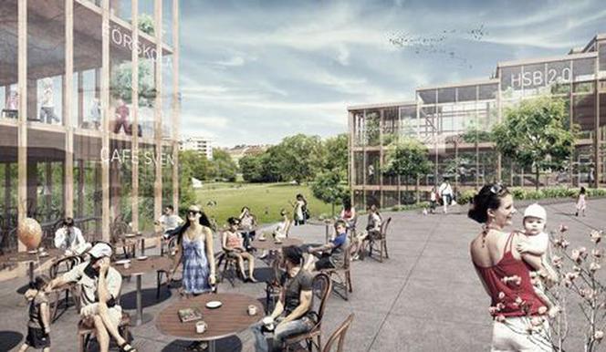 Projekt biura architektonicznego C.F. Moller - 34-piętrowy budynek mieszkalny wykonany z drewna to wizja mieszkań przyszłości 