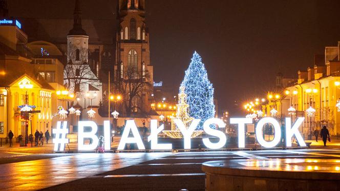 Dekoracje świąteczne w Białymstoku 2018/2019