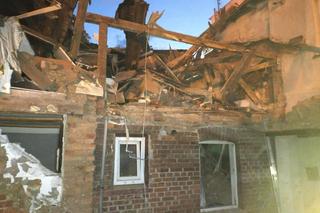 Wybuch gazu w Chełmży. Zdjęcia z akcji strażaków