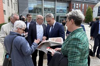 Wicepremier K. Gawkowski wspierał w Bydgoszczy Rafała Trzaskowskiego