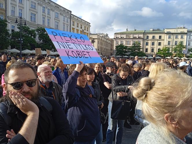 Protest "Ani jednej więcej!" w Krakowie 14.06.2023