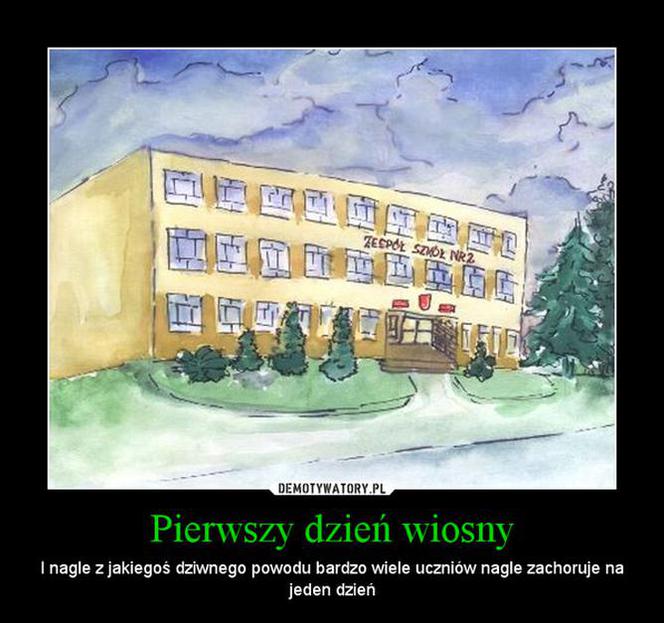 Memy na pierwszy dzień wiosny