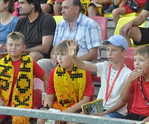 Korona Kielce - Cracovia. Zdjęcia kibiców podczas meczu. 10 sierpnia 2024