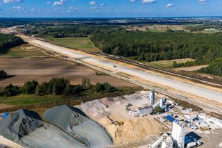 Strabag buduje odcinek autostrady pod Siedlcami