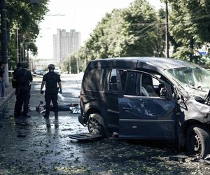 Miasto Sumy na Ukrainie.