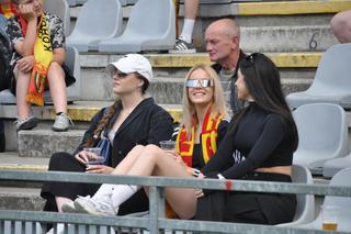 Korona Kielce - Ruch Chorzów. Zdjęcia kibiców na Suzuki Arenie