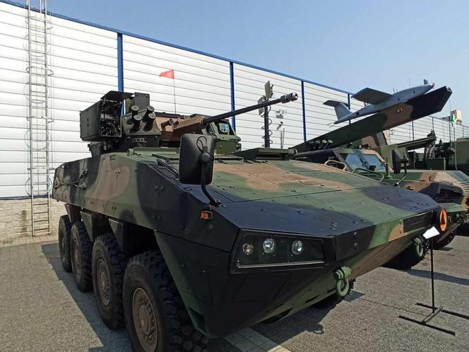 Zdalnie sterowany system wieżowy z wyrzutnią PPK "SPIKE" zintegrowany z KTO Rosomak